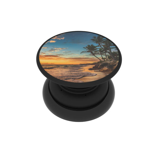 FAB POPS FAB POPS phone grip with built in magnets Palm Tree Sunset